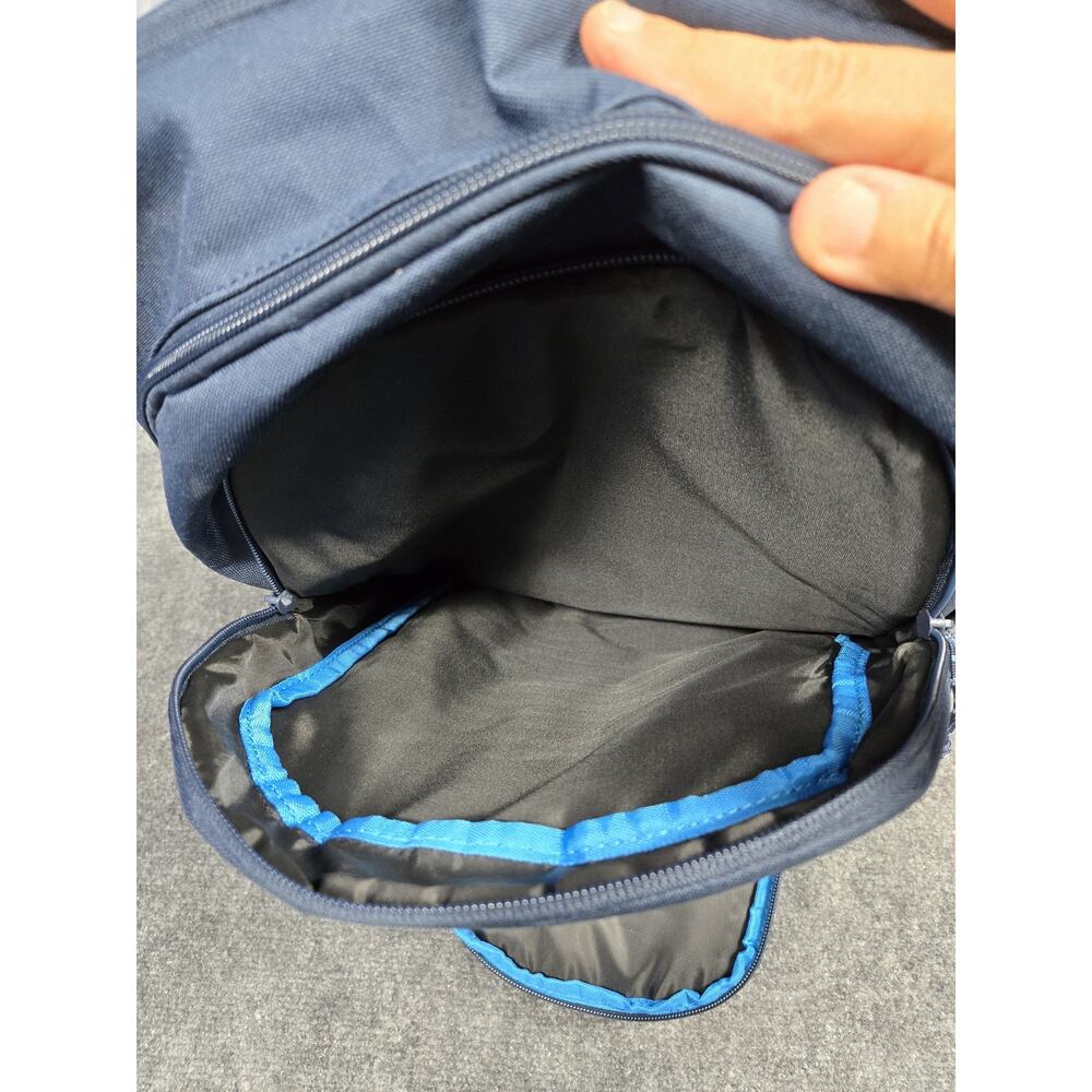 Billabong Backpack Blue Tie Dye School Laptop Bag Water Bottle Pockets Large - Picture 3 of 16